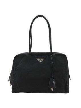 Prada | Bags | Prada Double Zip Lux Tote Saffiano 24494p98b | Poshmark